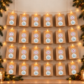 Julkalender – 48 Premiumgolfbollar - 24 Luckor