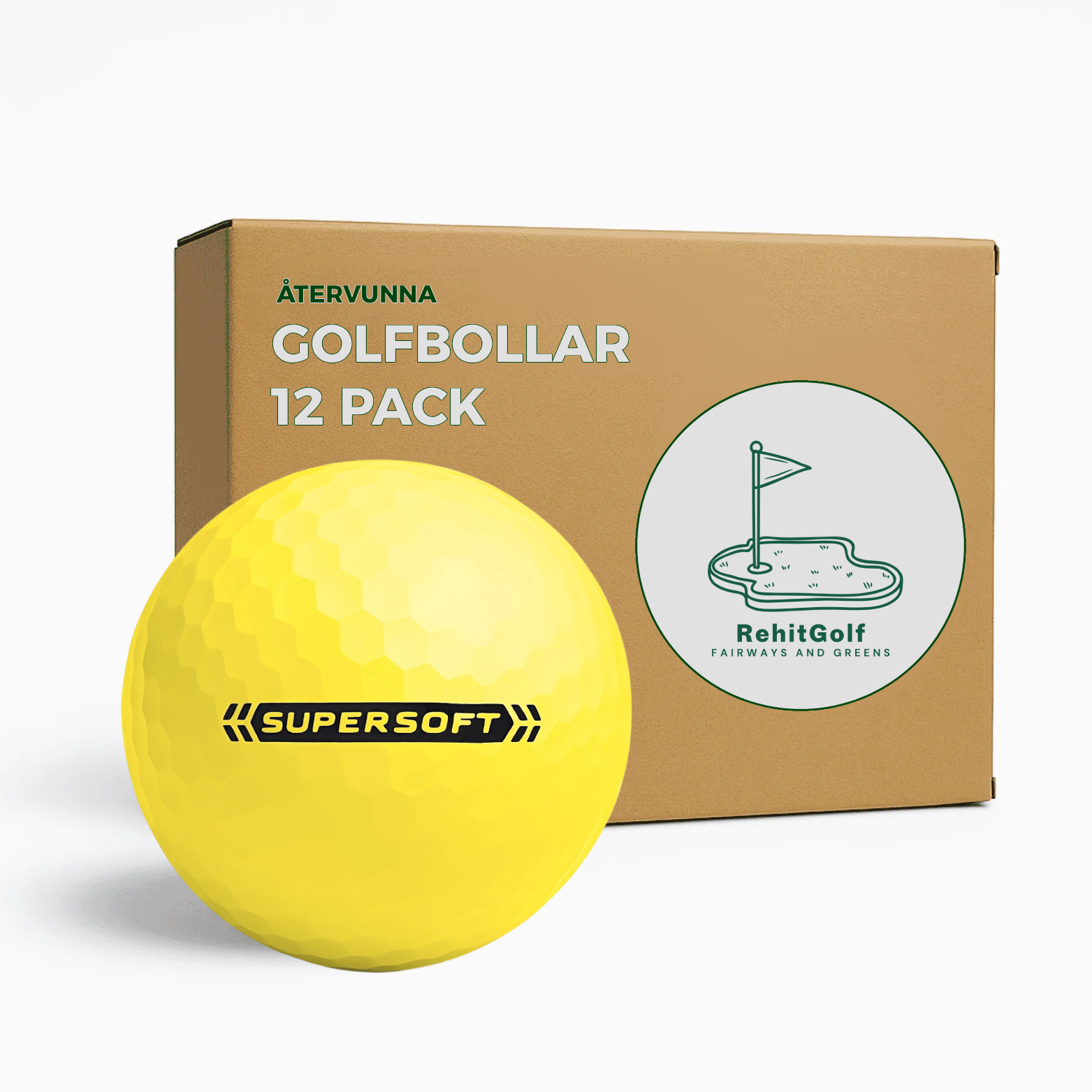 Callaway Supersoft Gul 12-Pack