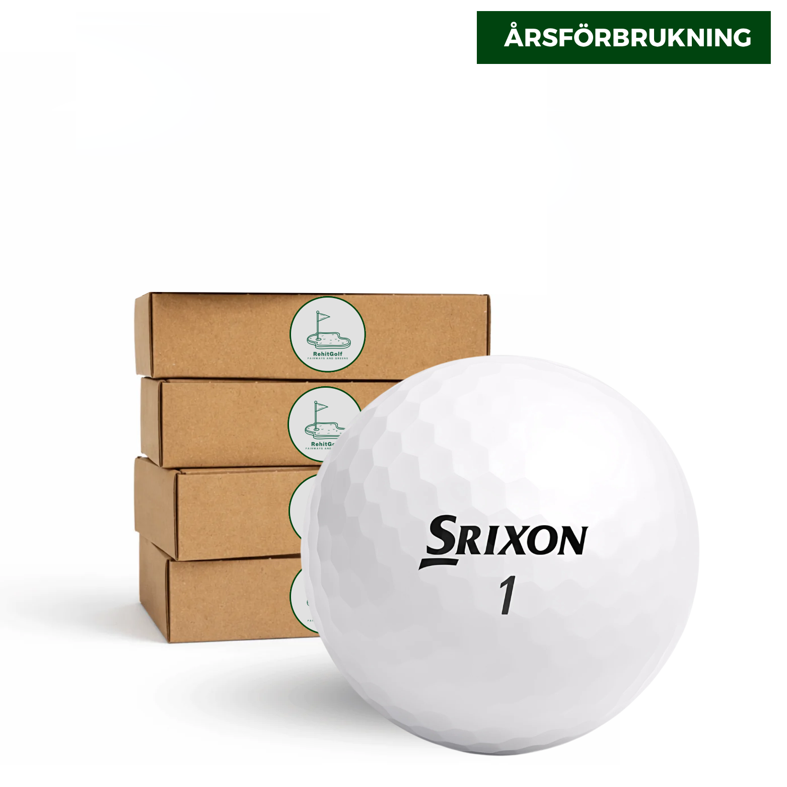 Srixon Mix Årsförbrukning 4x12-Pack